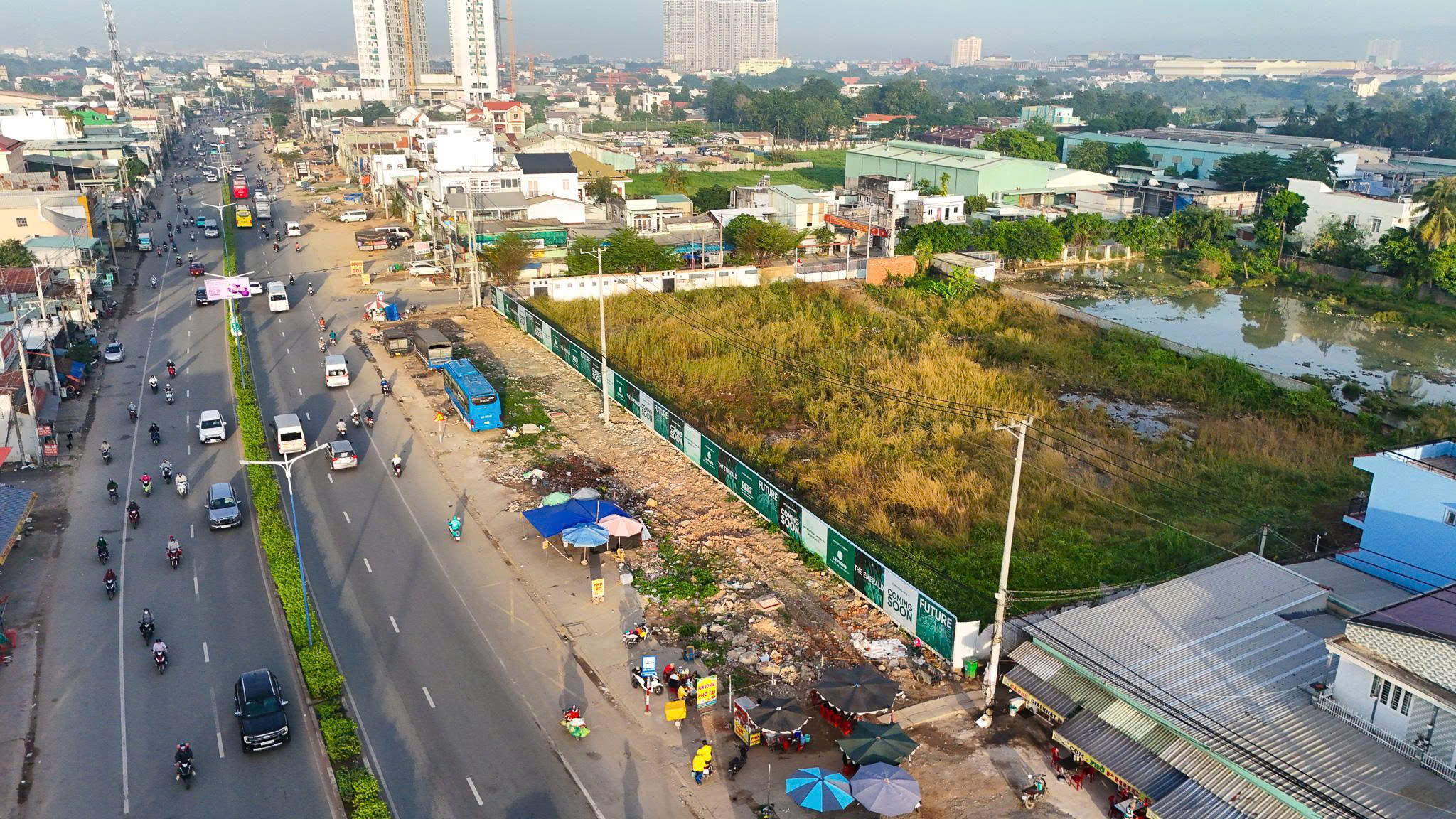tuyến đường quốc lộ 13 mở rộng