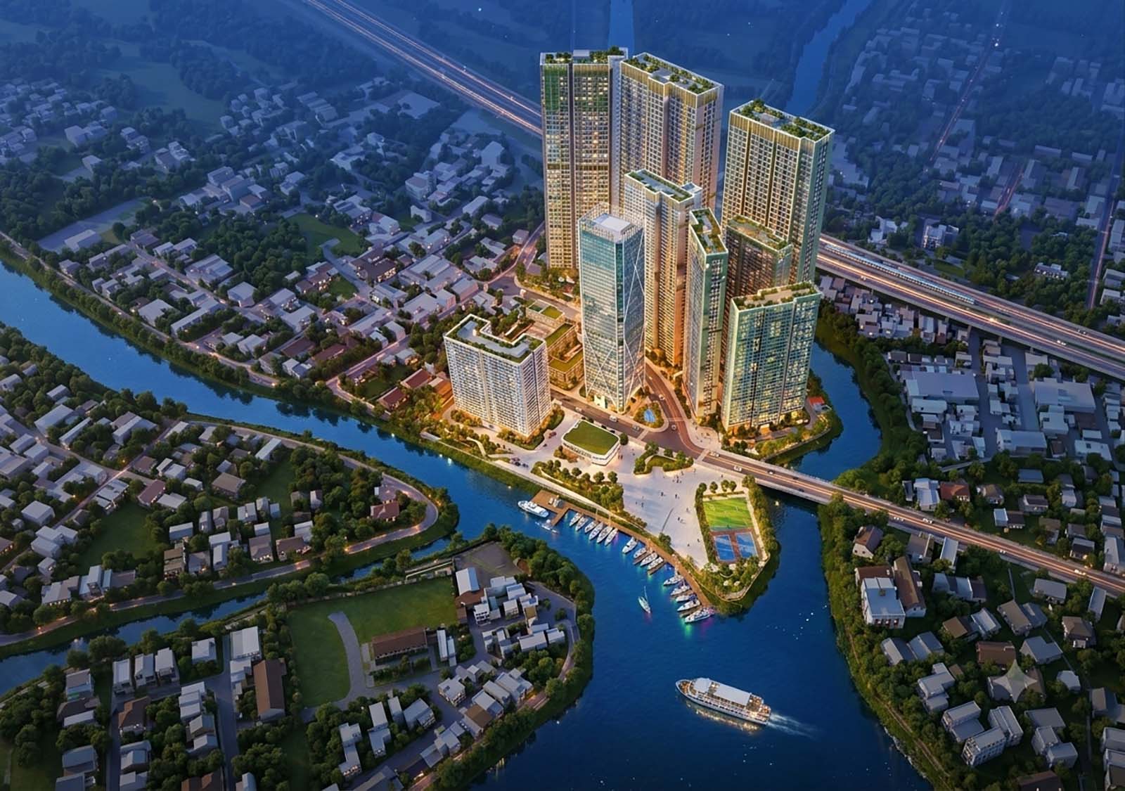 phối cảnh dự án Picity Metropolis