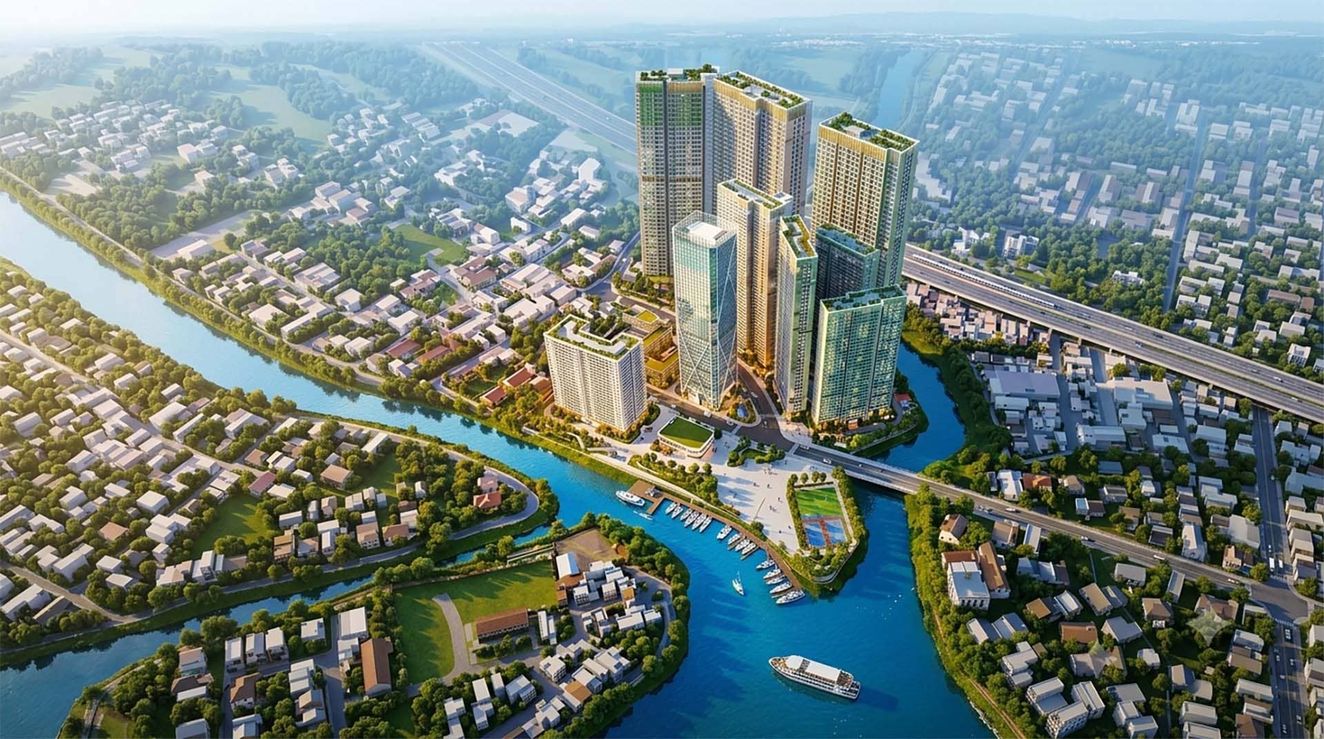 Richland Residence được phát triển bởi Kim Oanh Group có vị trí đắc địa cùng không gian sống đẳng cấp cho cư dân tại Bến Cát Bình Dương